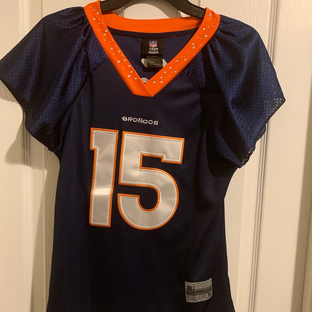 Woman’s  unique Broncos jersey